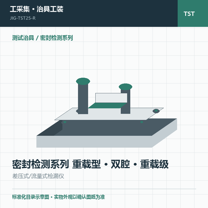 密封检测系列 重载型 · 双腔 · 重载级商品示意图