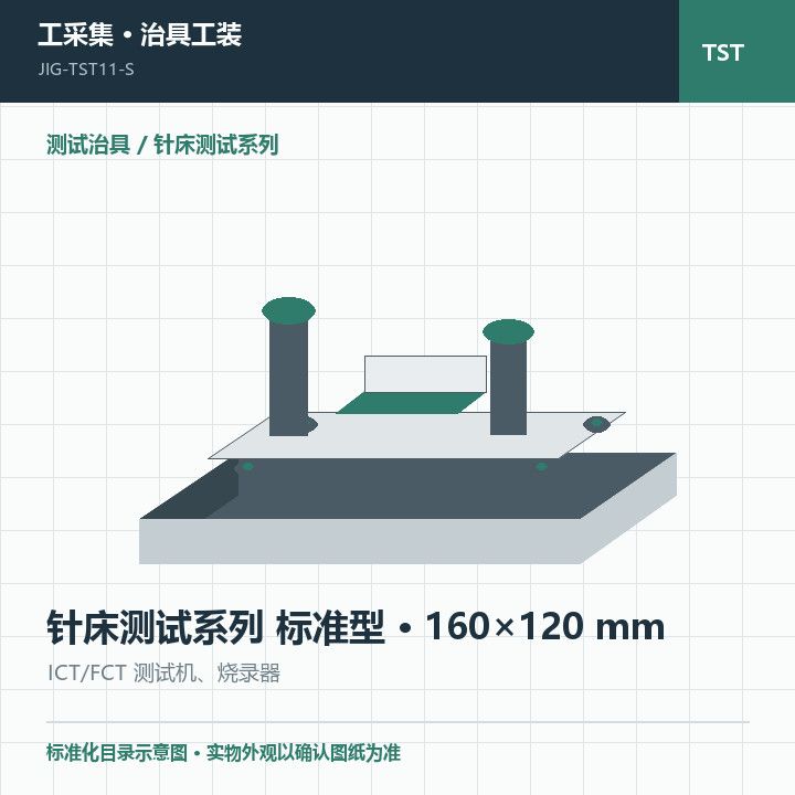 针床测试系列 标准型 · 160×120 mm商品示意图