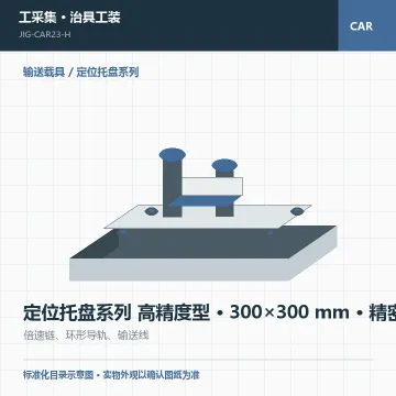 定位托盘系列 高精度型 · 300×300 mm · 精密级