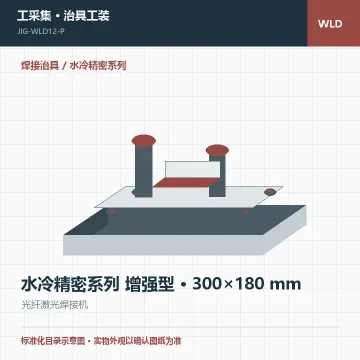水冷精密系列 增强型 · 300×180 mm
