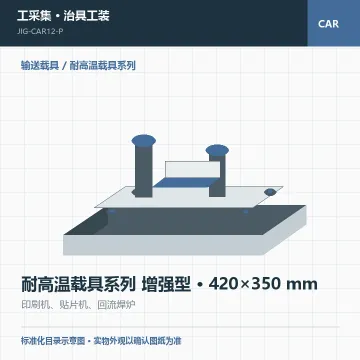 耐高温载具系列 增强型 · 420×350 mm